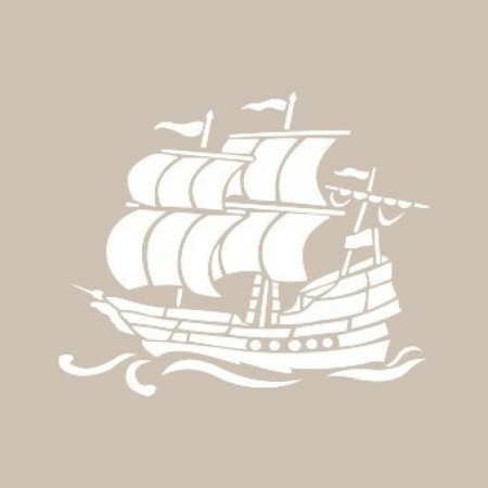 Ship Model D72 15x20 D Series Stencil