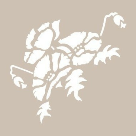 Flower Model D89 15x20 D Series Stencil