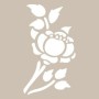 Flower Model D166 15x20 D Series Stencil