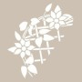 Flower Model D218 15x20 D Series Stencil