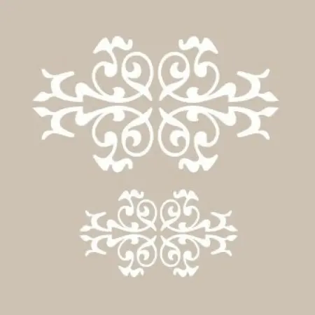 Fayans Model D227 15x20 D Serisi Stencil