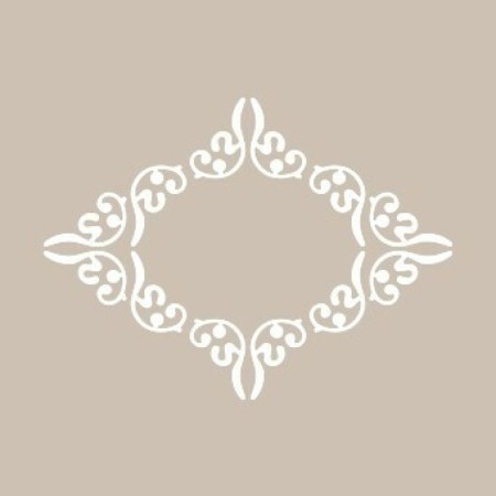 Oval Çerçeve Model D229 15x20 D Serisi Stencil