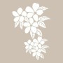 Flower Model D23015x20 D Series Stencil