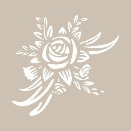 Rose Model D243 15x20 D Series Stencil
