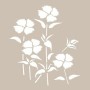 Flower Model D269 15x20 D Series Stencil