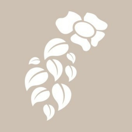 Flower Model D271 15x20 D Series Stencil