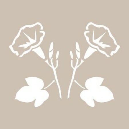 Flower Model D284 15x20 D Series Stencil
