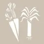 Vegetable Model D310 15x20 D Series Stencil