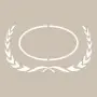Oval Çerçeve Model D323 15x20 D Serisi Stencil