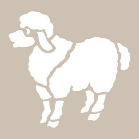 Sheep Model D407 15x20 D Series Stencil