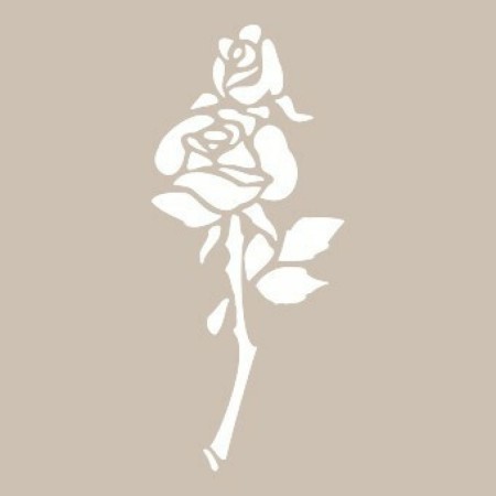 Rose Model D411 15x20 D Series Stencil