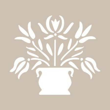 Flower Model D469 15x20 D Series Stencil