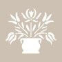 Flower Model D469 15x20 D Series Stencil