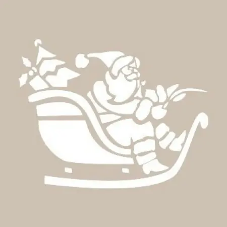 Santa Claus Model D543 15x20 D Series Stencil