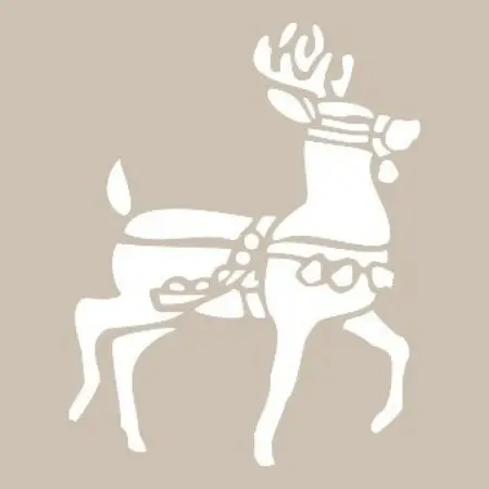 Deer Model D545 15x20 D Series Stencil
