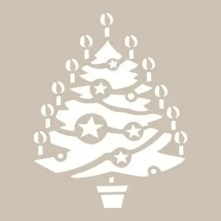 Pine Tree Model D549 15x20 D Series Stencil