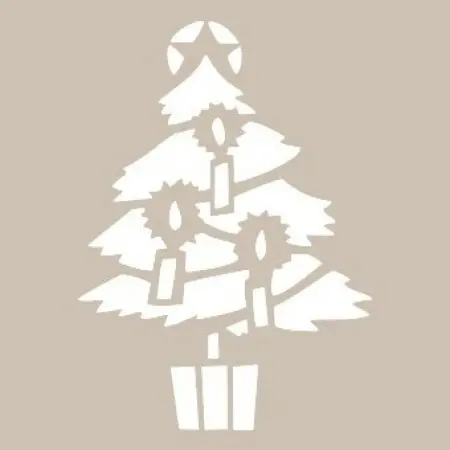 Pine Tree Model D570 15x20 D Series Stencil