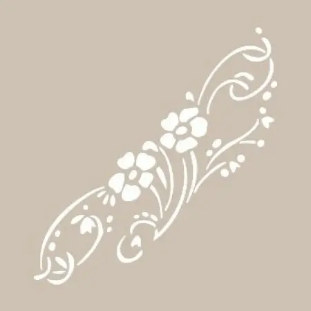 Flower Model D625 15x20 D Series Stencil