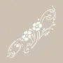 Flower Model D625 15x20 D Series Stencil