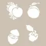 Fruit Model D647 15x20 D Series Stencil