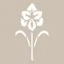 Flower Model D658 15x20 D Series Stencil
