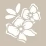Flower Model D678 15x20 D Series Stencil