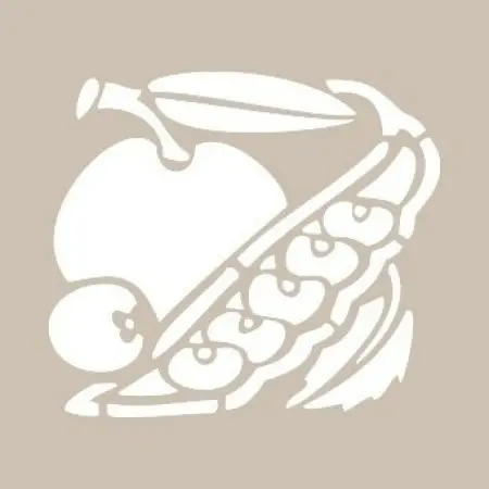 Vegetable Model D764 15x20 D Series Stencil