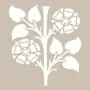 Flower Model D804 15x20 D Series Stencil