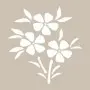 Flower Model D898 15x20 D Series Stencil