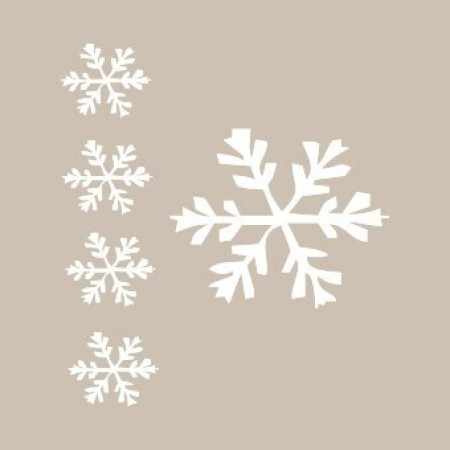 Snow Crystal Model D912 15x20 D Series Stencil