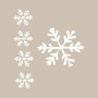 Snow Crystal Model D912 15x20 D Series Stencil