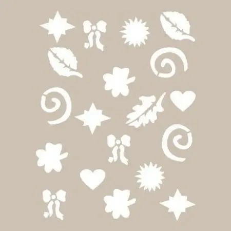 Leaf Model D919 15x20 D Series Stencil