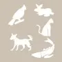 Animals Model D924 15x20 D Series Stencil