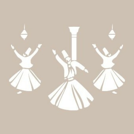 Whirling Dervish Model D951 15x20 D Series Stencil