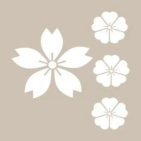 Flower Model D964 15x20 D Series Stencil