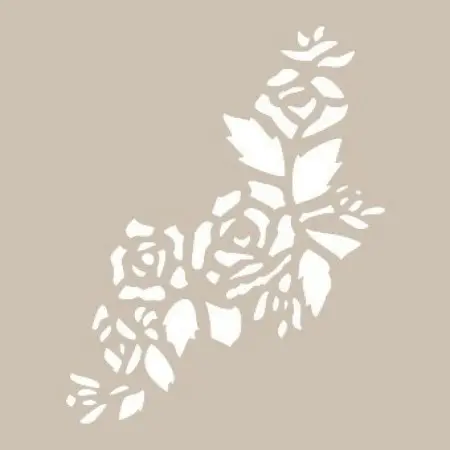 Rose Model D1009 15x20 D Series Stencil
