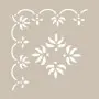 Corner Border Model D1016 15x20 D Series Stencil