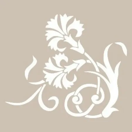 Çiçek Model D1042 15x20 D Serisi Stencil