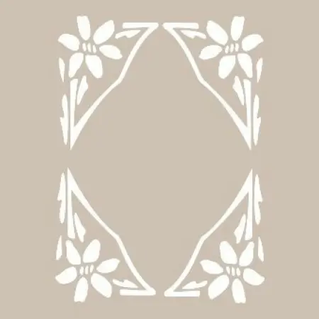 Çerçeve Model D1066 15x20 D Serisi Stencil