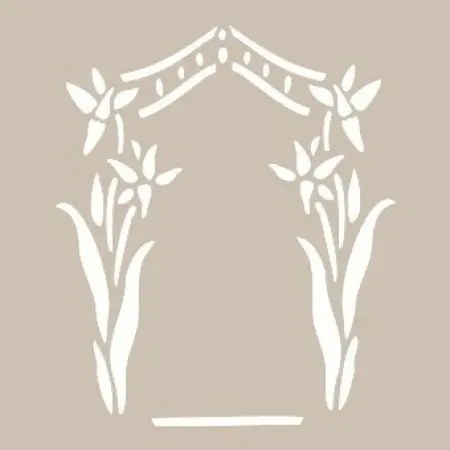 Çerçeve Model D1067 15x20 D Serisi Stencil
