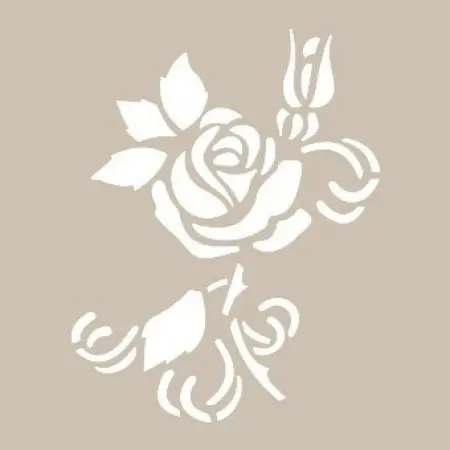 Rose Model D1092 15x20 D Series Stencil