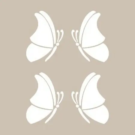 Kelebek Model D1104 15x20 D Serisi Stencil