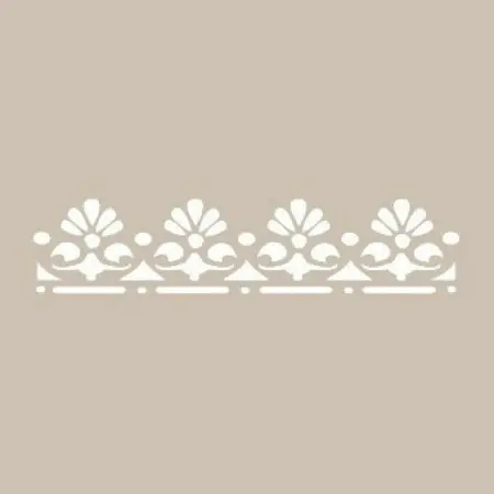 U06 13x57 Border Stencil