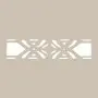 U07 13x57 Border Stencil