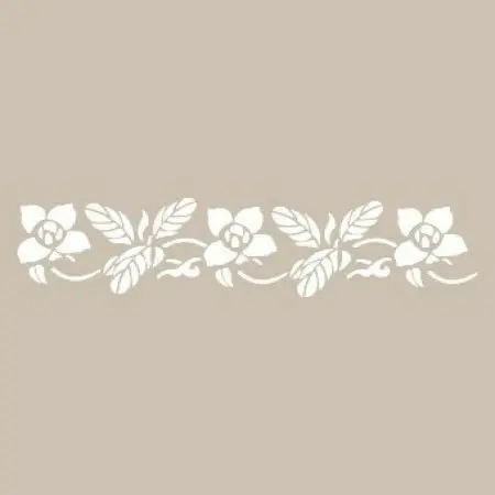 U09 13x57 Border Stencil
