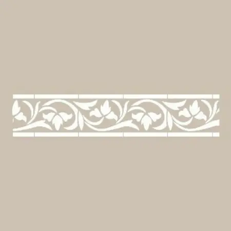 U10 13x57 Border Stencil