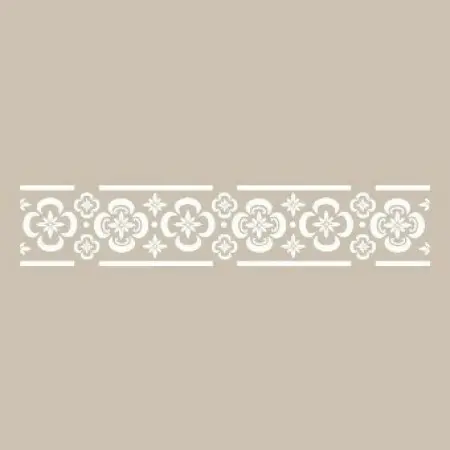 U11 13x57 Border Stencil