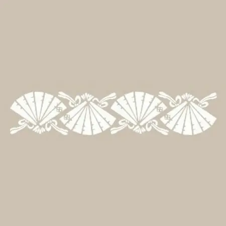 U13 13x57 Border Stencil
