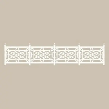 U25 13x57 Border Stencil