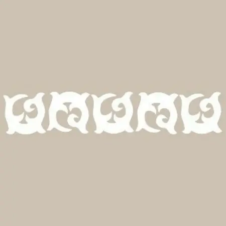 U36 13x57 Border Stencil